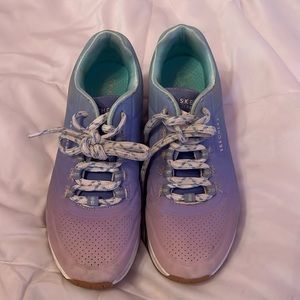 Girls multi colored Skechers sneakers size 13